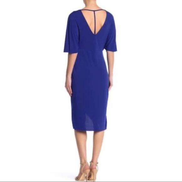 Vanity Room Dolman Sleeve Twist Front Dress Size Small NWT - Picture 3 of 3